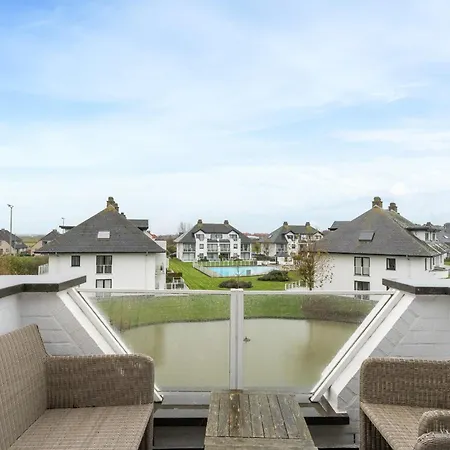 Rustig En Luxueus App Met Zwembad Vlak Bij Strand Middelkerke Exterior photo